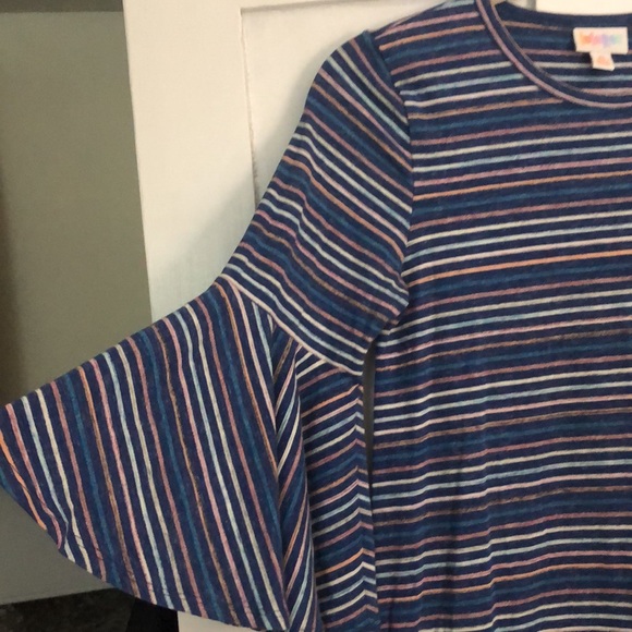 Bell Sleeve Ruffle Dress - Picture 3 of 5